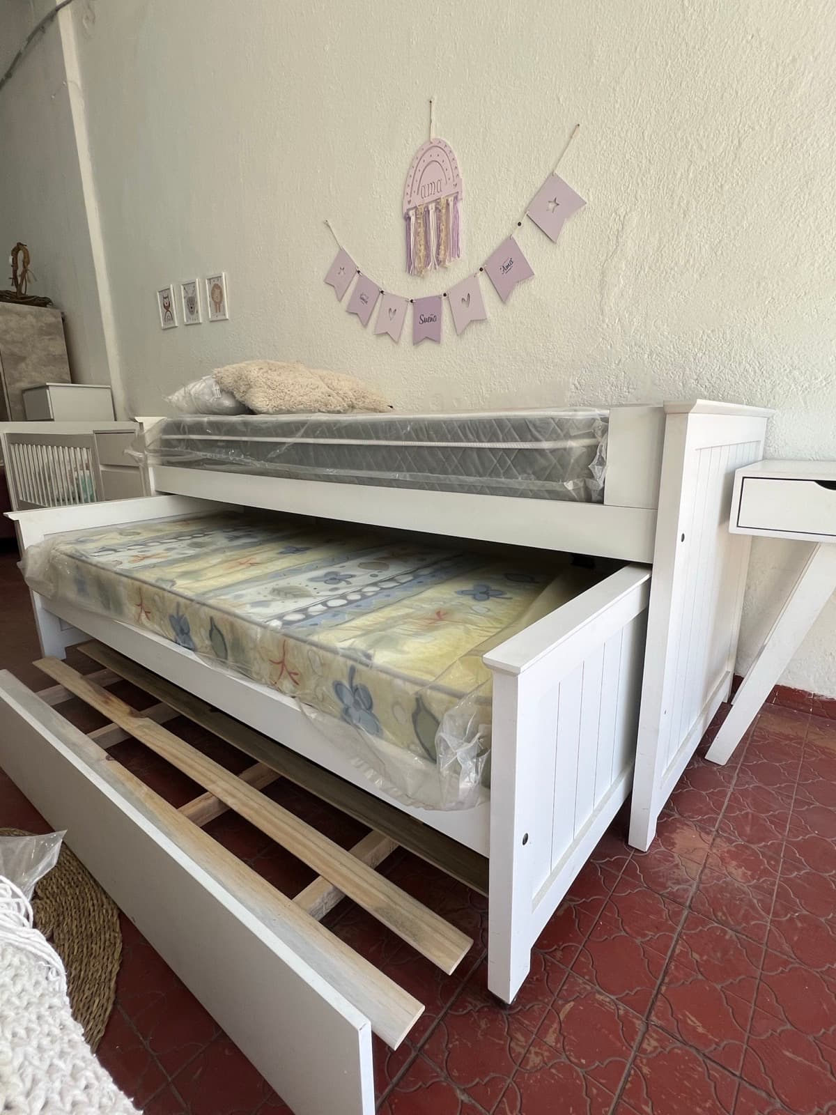 Cama Triple Nido detalle