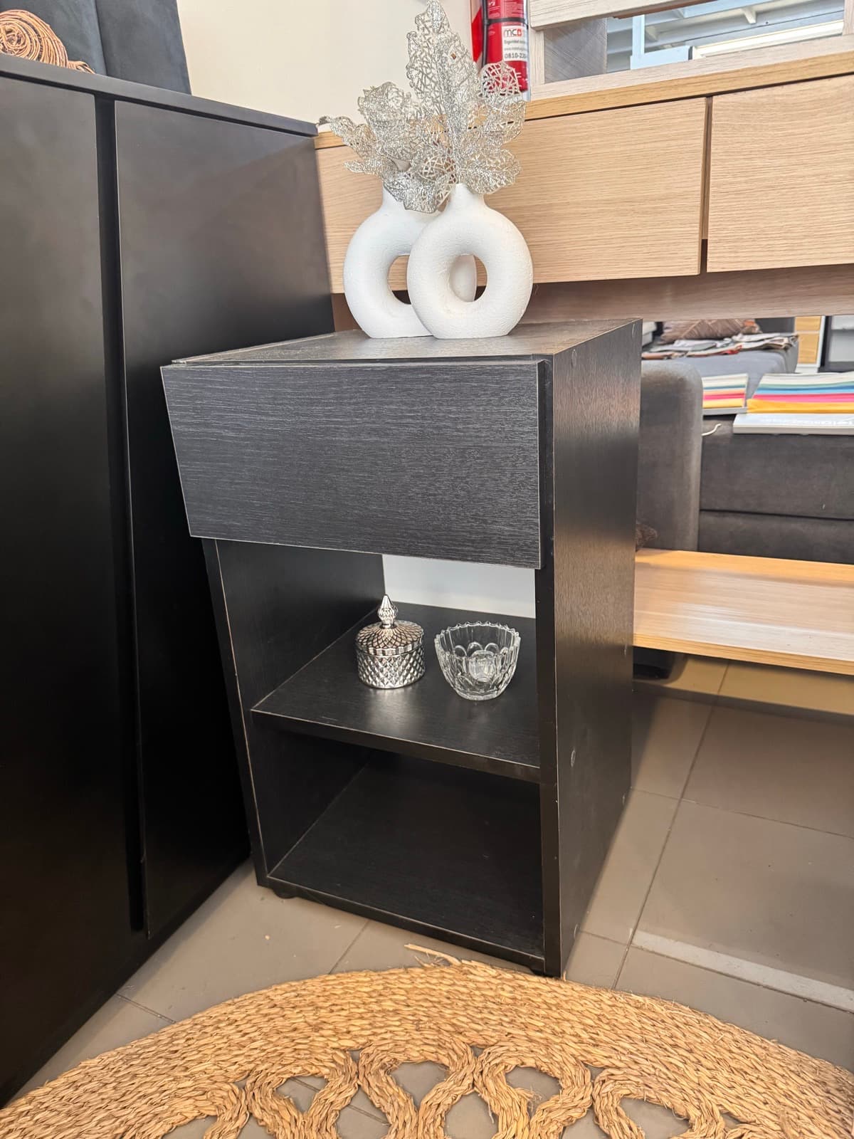 Mesa de Luz Grecia detalle cajón